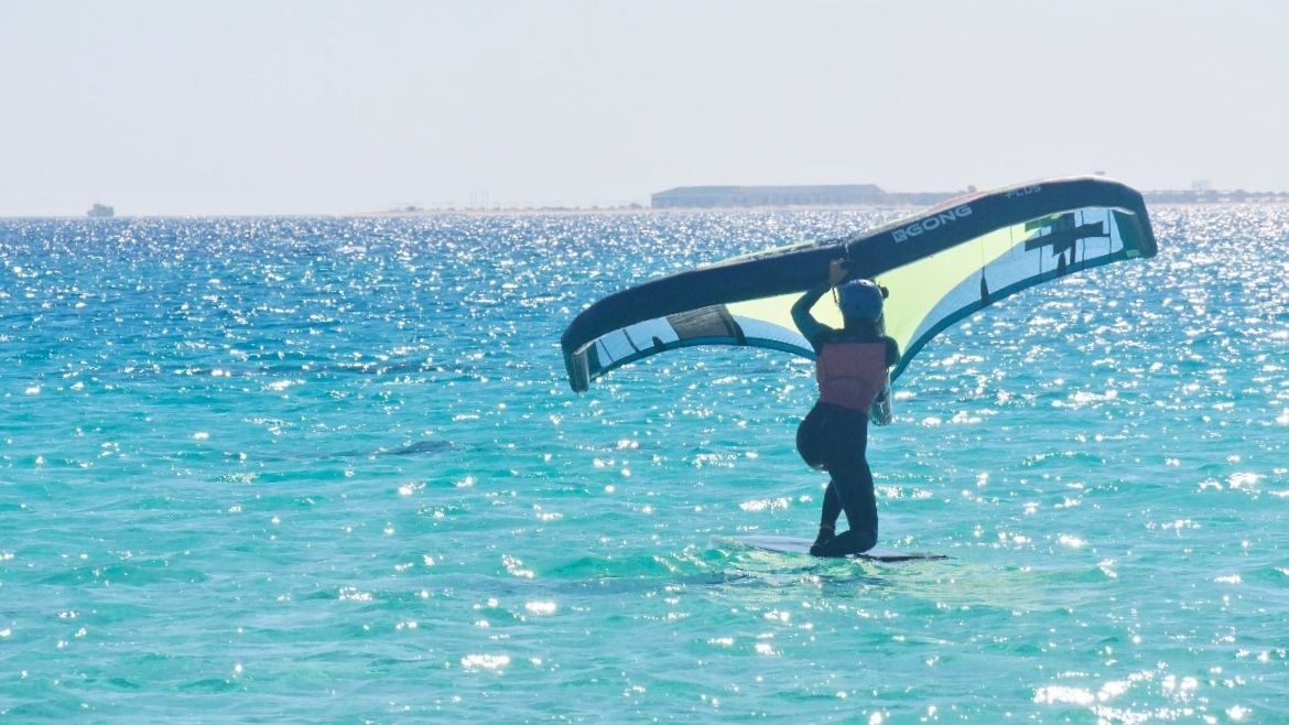 Intensiv das Wingfoilen lernen