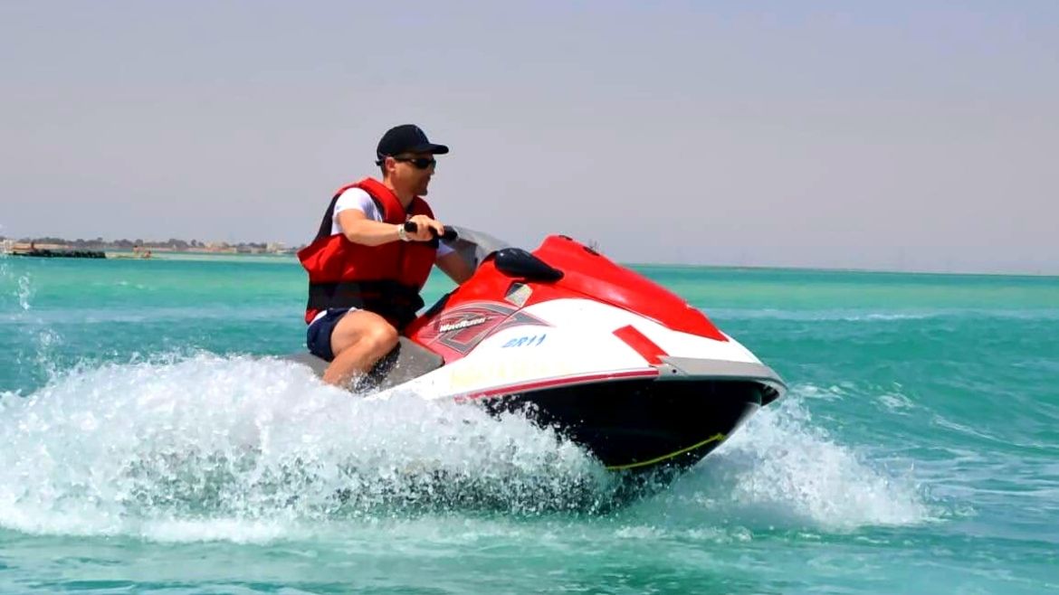 Djerba-Zarzis: Jetskitour zur Flamingo Insel Djerba-Zarzis: Jetskitour zur Flamingo Insel