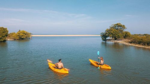 Kappalady: Kajaktour