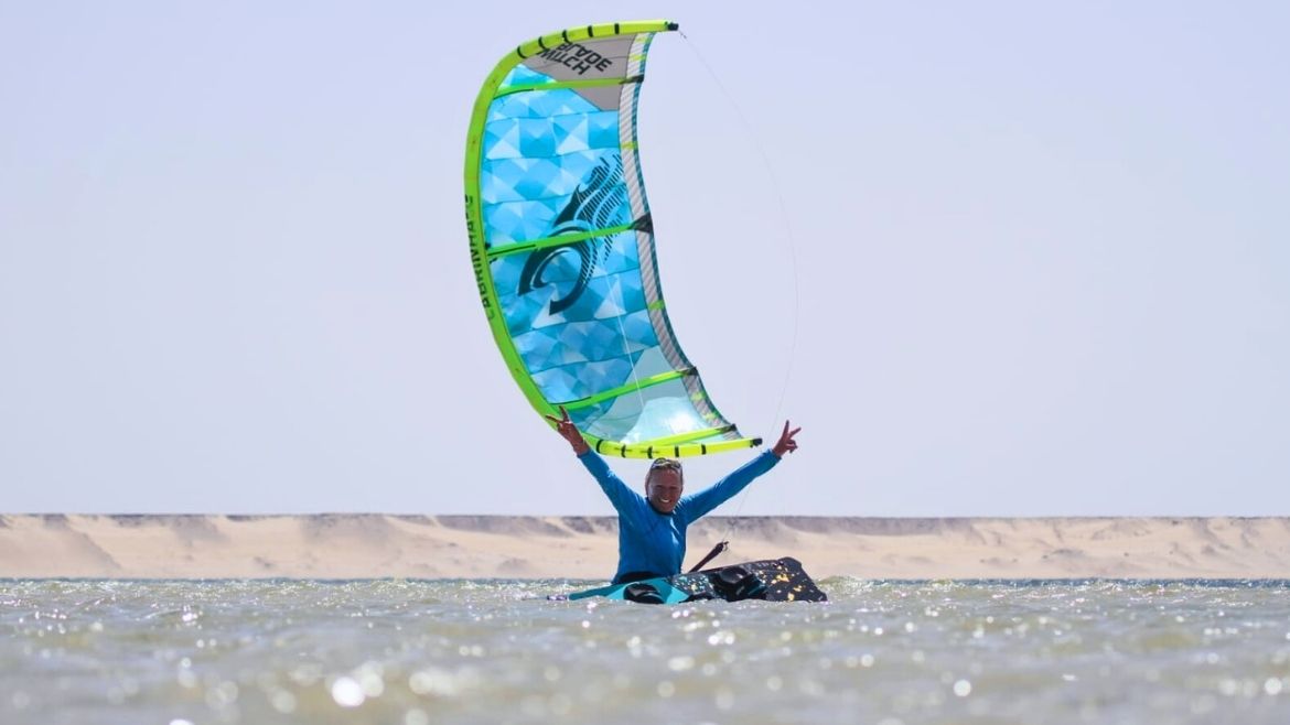 Kitelehrerin Andréa