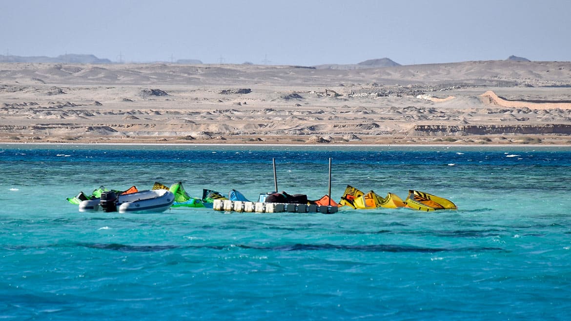 Soma Bay: Alle Vorbereitungen für den Kite -Tag getroffen