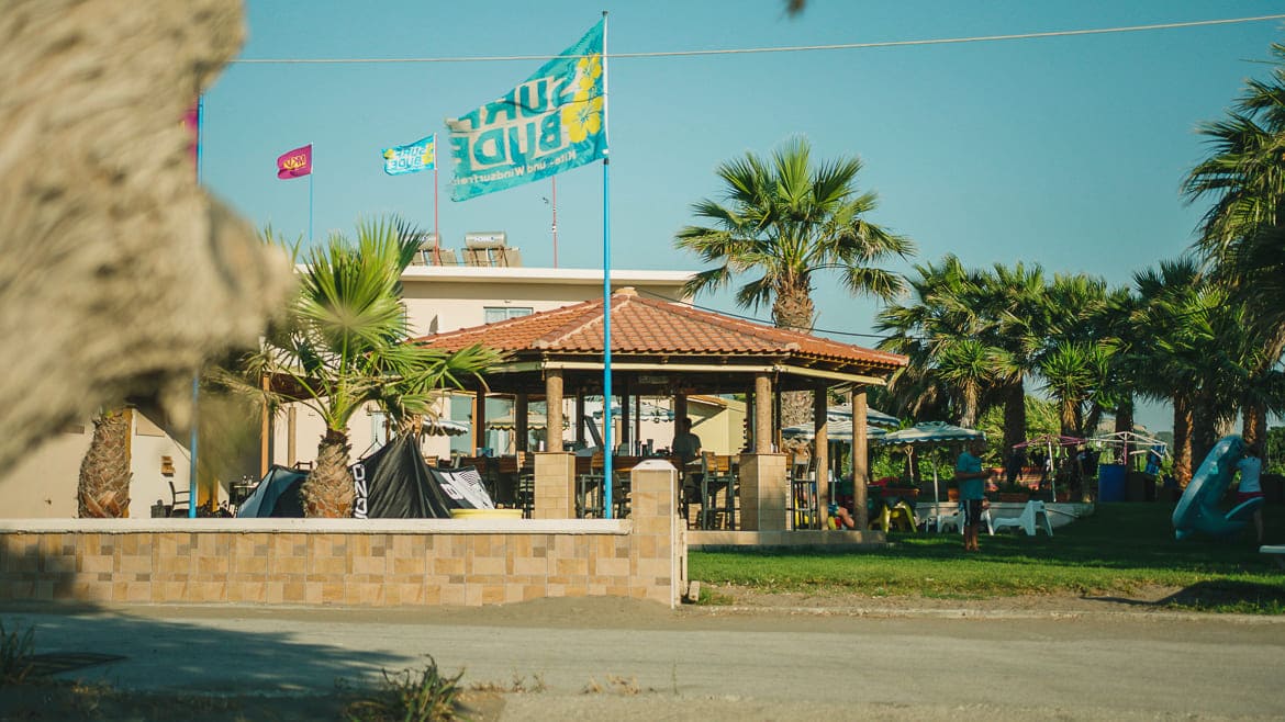 Rhodos Fanes: Die Kitesurf Station Fanes