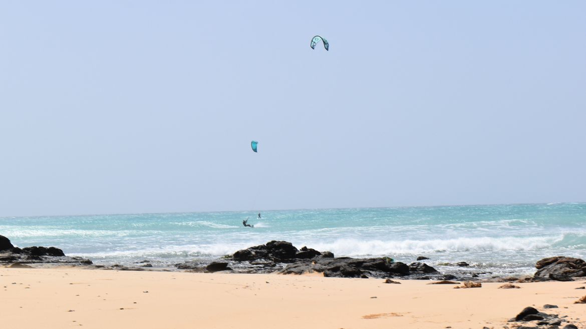 Boa Vista: Kitesurfen auf Boa Vista Boa Vista: Kitesurfen auf Boa Vista