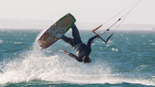 Kitesurfen lernen: In der Ilha do Guajiru findest Du top Lernbedingungen