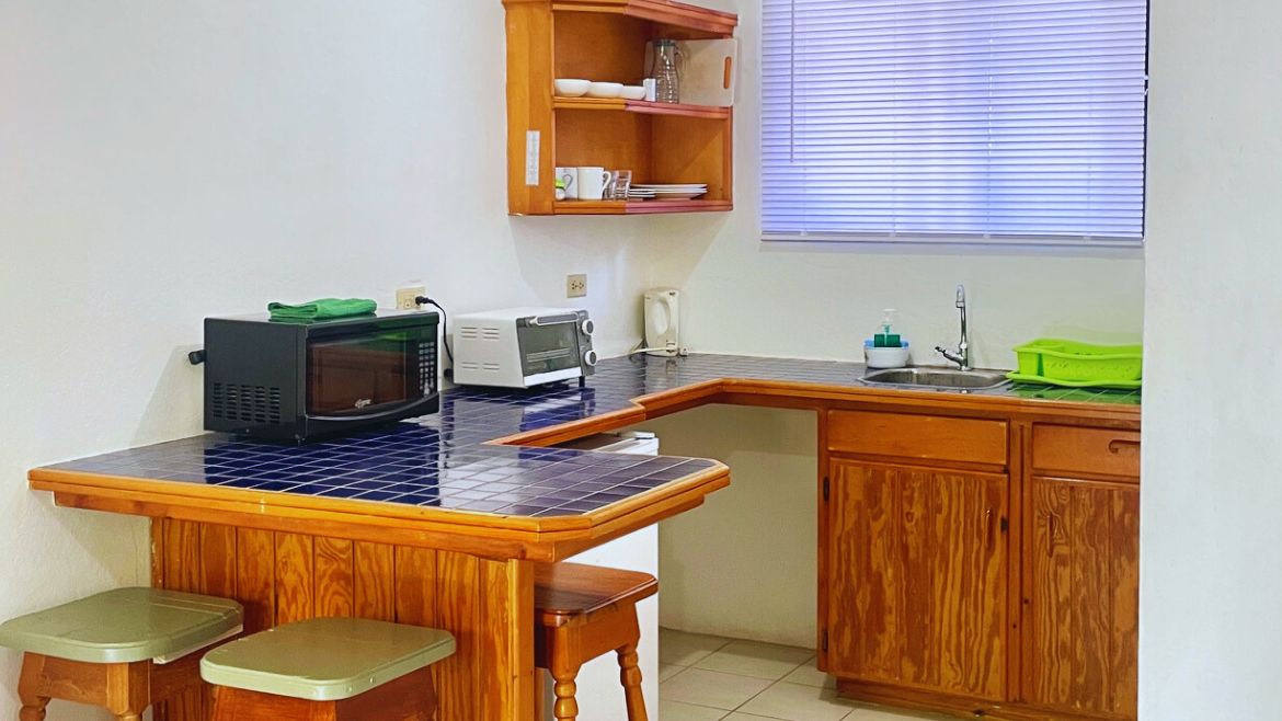 Tobago: Die Studios II verfügen über einen Kochbereich Tobago: Die Studios II verfügen über einen Kochbereich