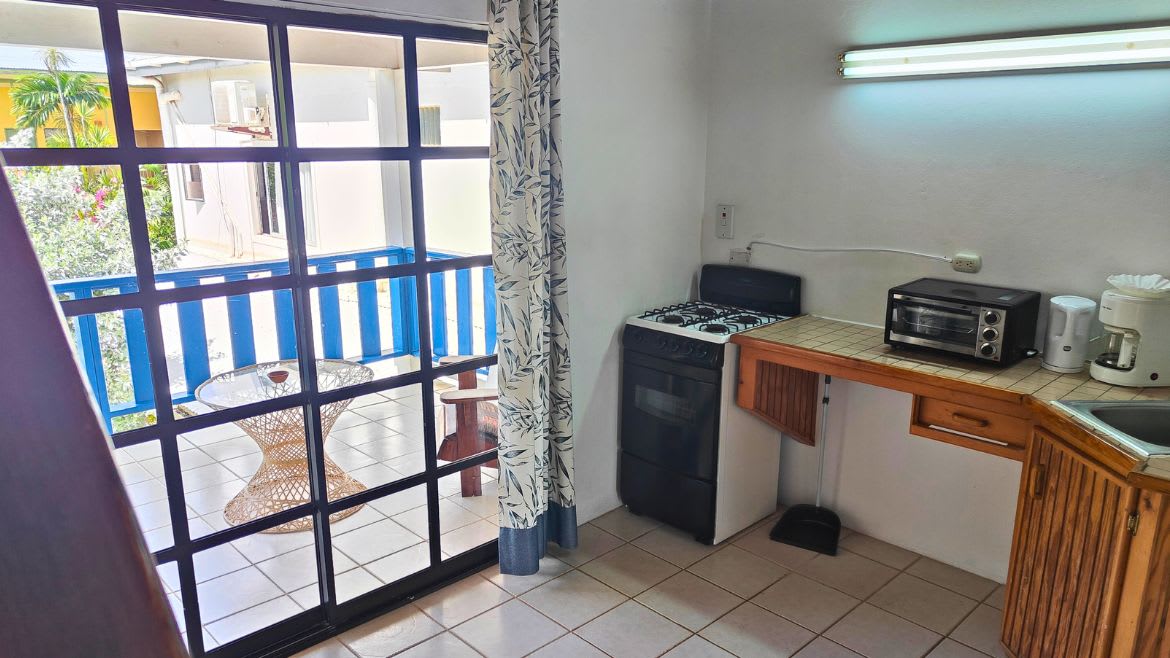 Tobago: Kochbereich der Appartements I