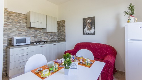 Marsala: Küche des Appartement OG