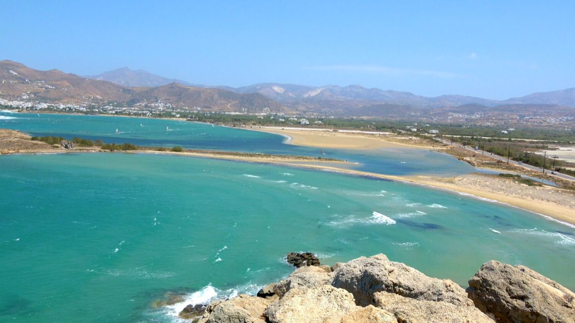 Naxos: Lagunenblick Naxos: Lagunenblick