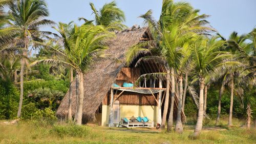 Kappalady: Blick auf die Strand Cabana Kappalady: Blick auf die Strand Cabana
