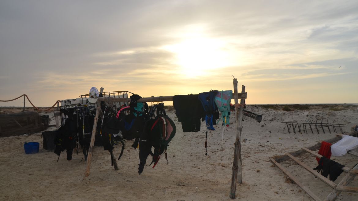 Djerba-Zarzis: Bis zum Sonnenuntergang kiten Djerba-Zarzis: Bis zum Sonnenuntergang kiten