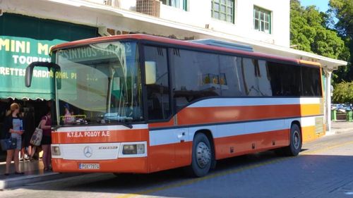 Rhodos Fanes: Mit dem Bus die Insel erkunden Rhodos Fanes: Mit dem Bus die Insel erkunden