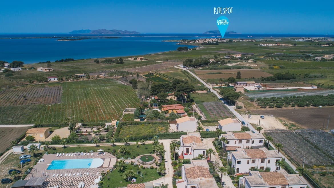 Marsala: Panorama der Surfer Appartements