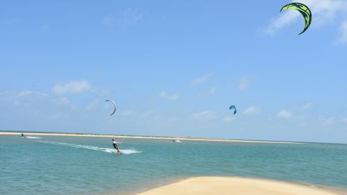Kappalady: Die Station organisiert verschiedene Kite Safaris. Kappalady: Die Station organisiert verschiedene Kite Safaris.