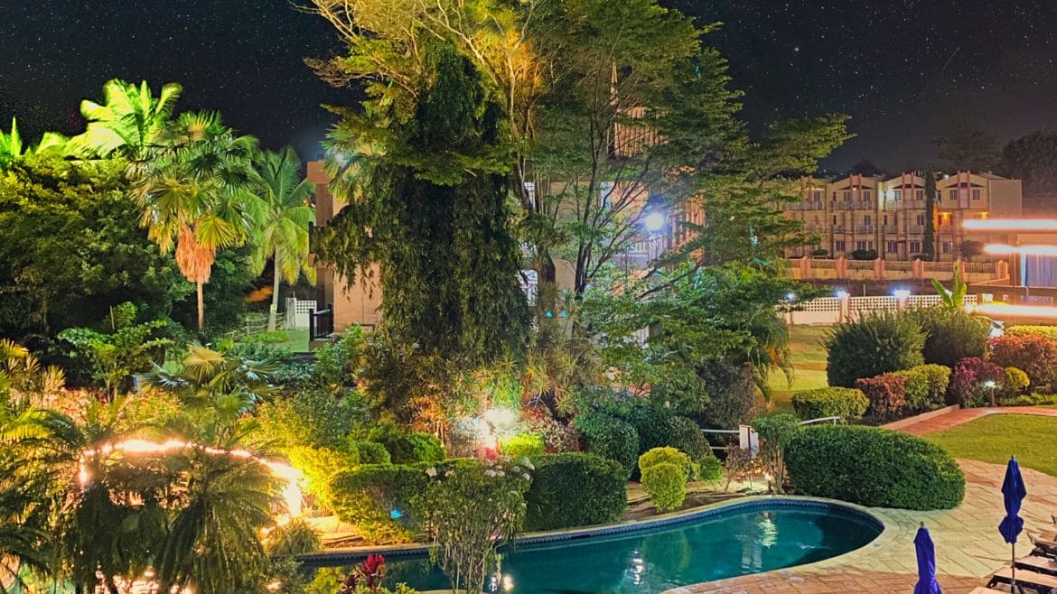 Tobago: Das Hotel am Abend Tobago: Das Hotel am Abend