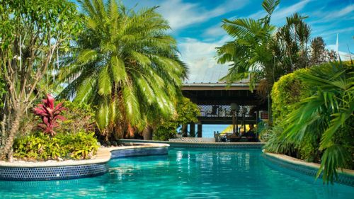 Tobago: Pool des Komforthotels II Tobago: Pool des Komforthotels II