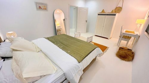 Djerba-Zarzis: Schlafzimmer des Bungalows