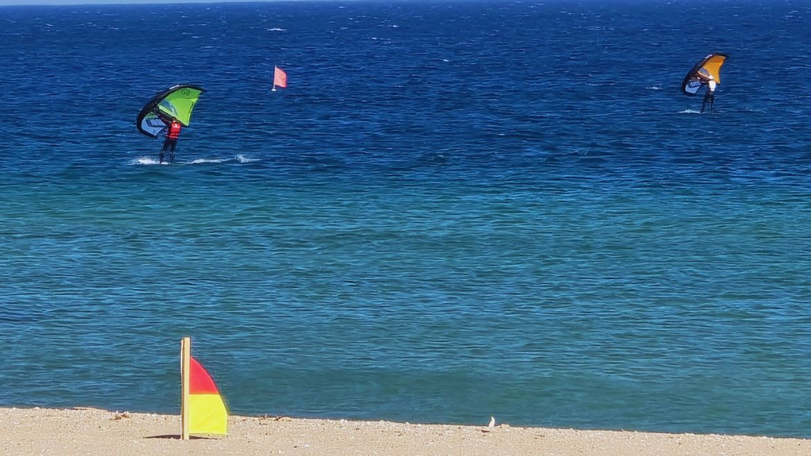 Algarve: Aufsteigerschulung am Praia de Alvor Algarve: Aufsteigerschulung am Praia de Alvor