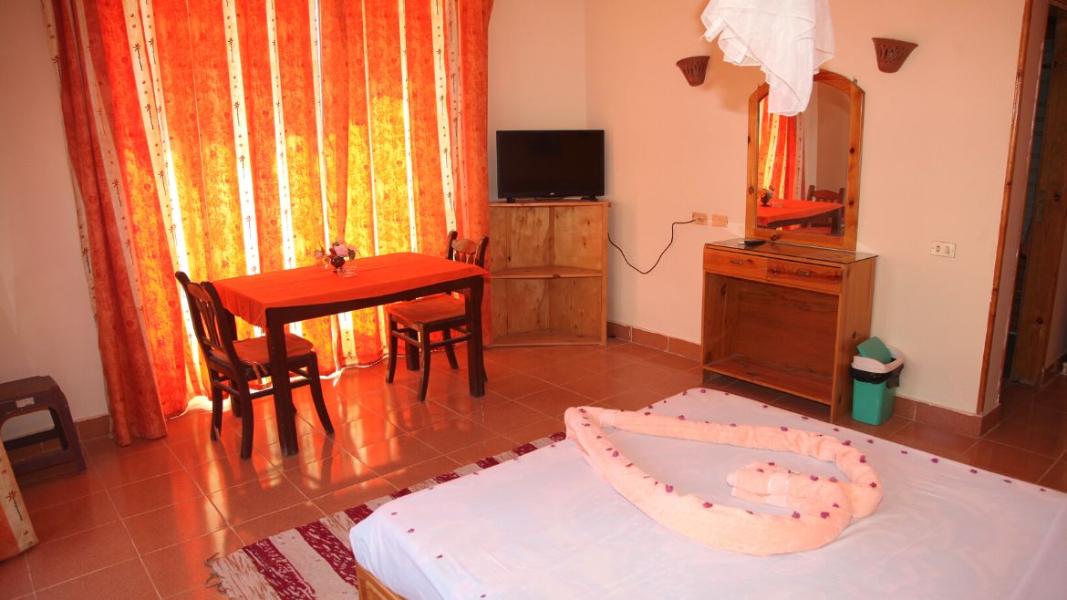 Soma Bay: Sitzbereich im Standardzimmer