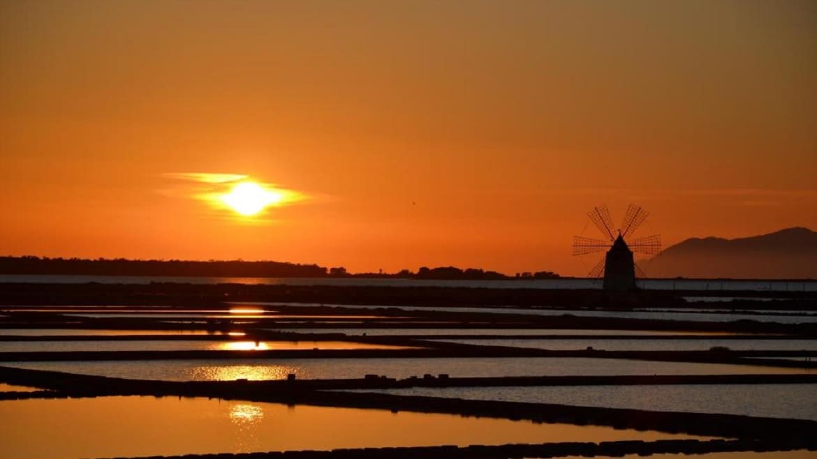 Marsala: Sonnenuntergang