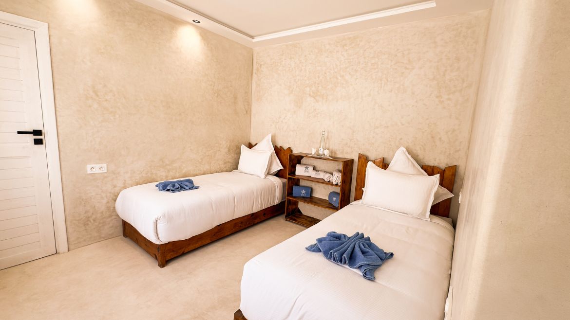 Dakhla: Standard Bungalow mit Einzelbetten Dakhla: Standard Bungalow mit Einzelbetten