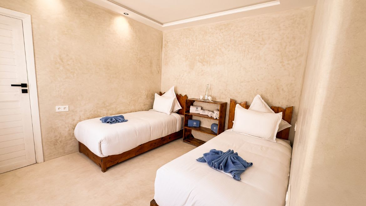 Dakhla: Standard Bungalow mit Einzelbetten
