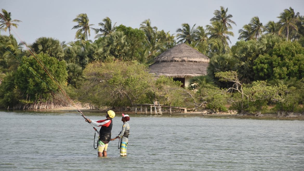 Kappalady: Schulungsbild in der Lagune