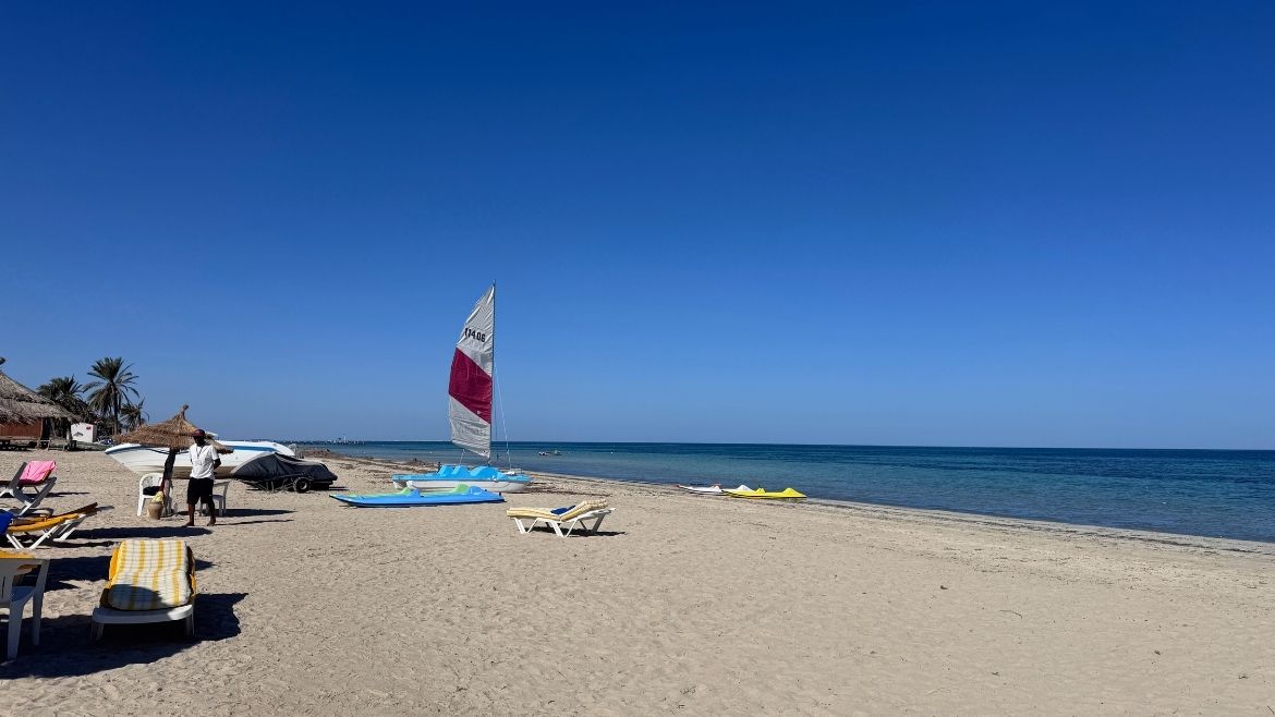 Zarzis: Strand des Komforthotels II Zarzis: Strand des Komforthotels II