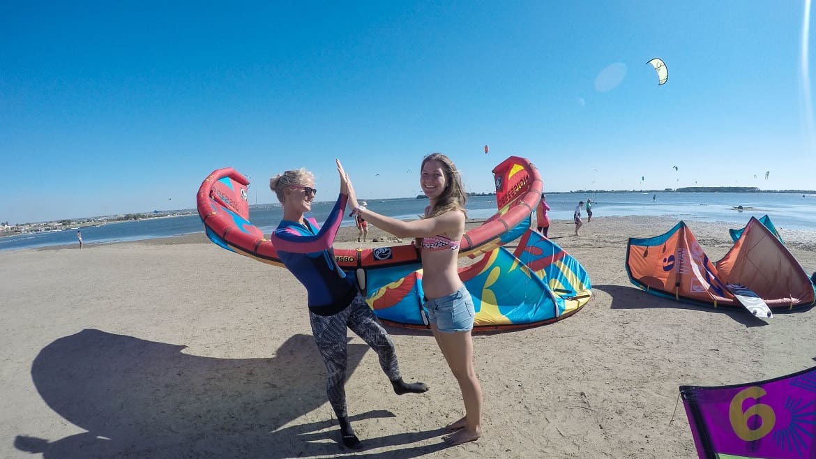 Marsala: Strandbereich an der Station