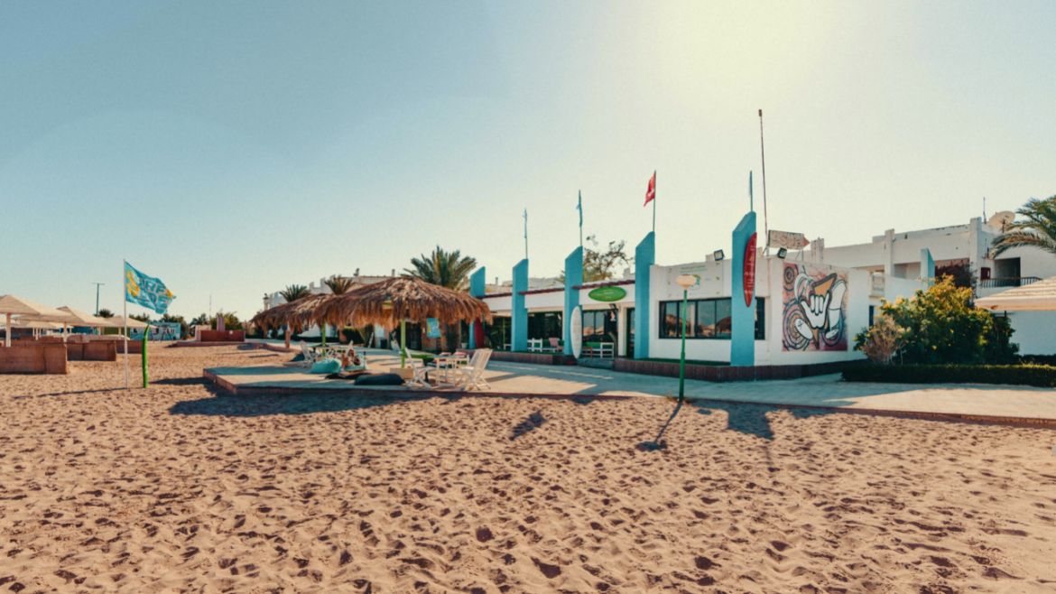 Strandbereich der Station