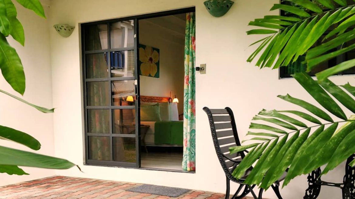 Tobago: Die Studios verfügen über eine Terrasse Tobago: Die Studios verfügen über eine Terrasse