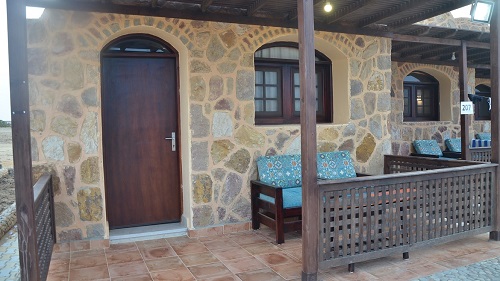 Hamata: Terrasse des Kite Hotel Hamata Hamata: Terrasse des Kite Hotel Hamata