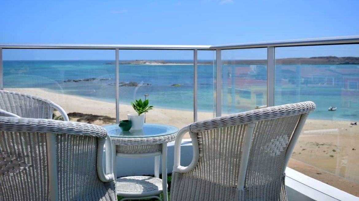 Boa Vista: Meerblick vom Surfhotel aus
