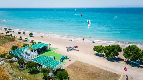 Theologos: Tolles Revier an der Kite- und Wing/Windsurf Station Theologos: Tolles Revier an der Kite- und Wing/Windsurf Station