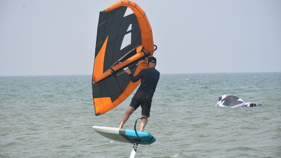 Kappalady: Ideale Bedingungen zum Wingfoilen