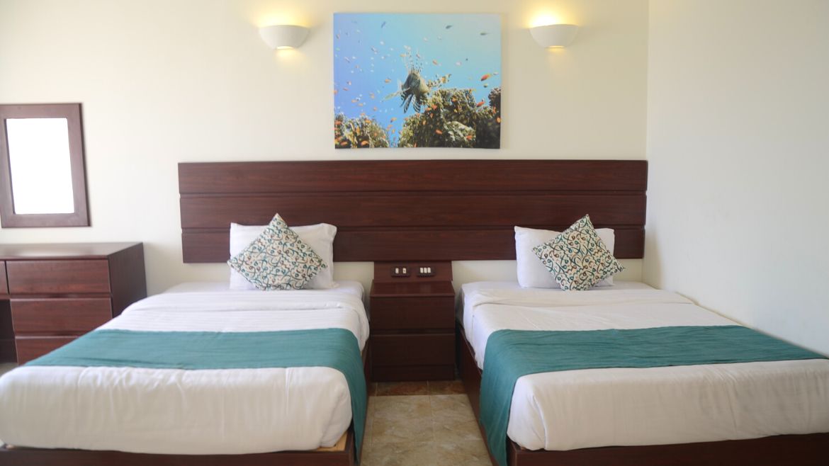 El Naaba: Blick in das Familienzimmer