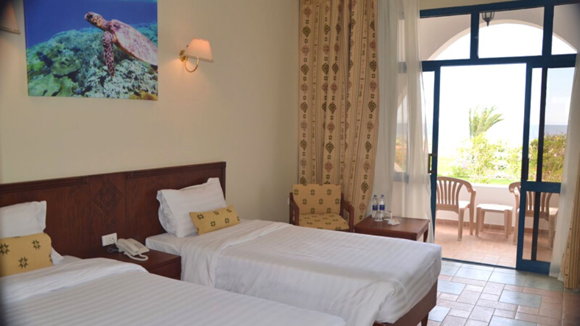 El Naaba: Twin-Betten im Standardzimmer möglich