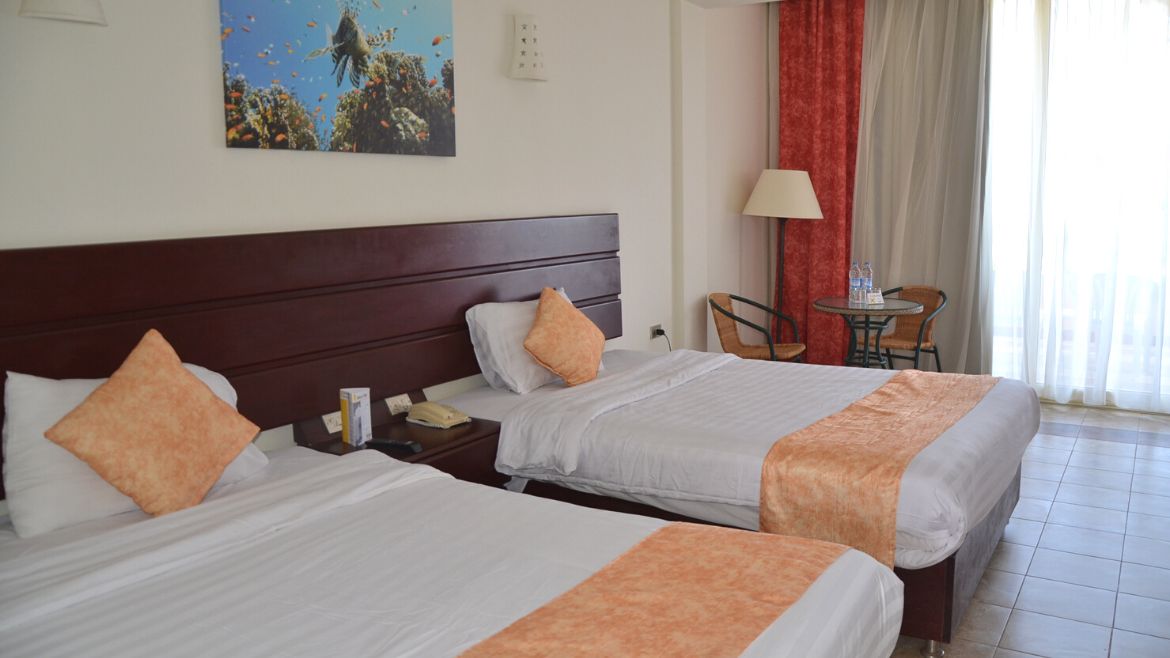 El Naaba: Twin-Betten im Superiorzimmer