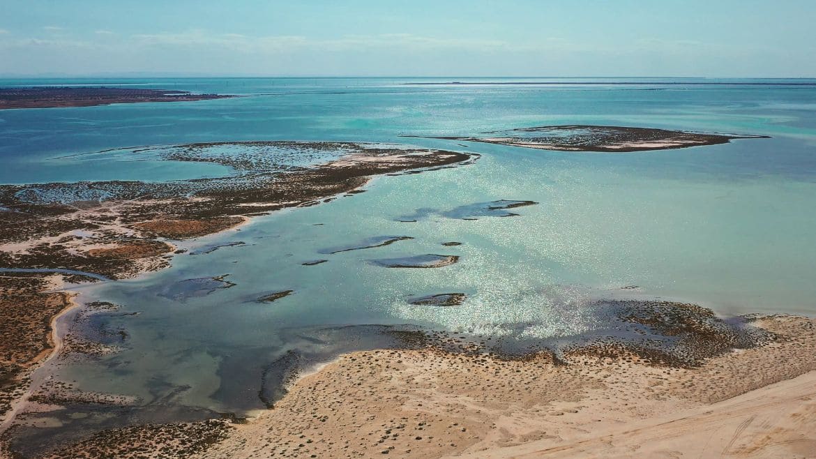 Zarzis: Übersicht der Lagune