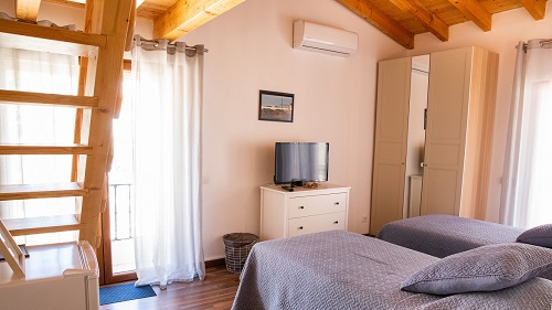 Algarve: Übersicht des Dreibettzimmer Algarve: Übersicht des Dreibettzimmer