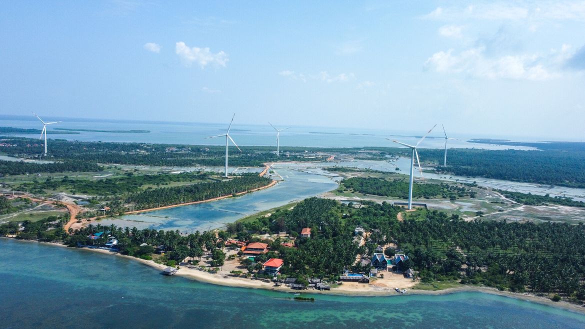 Kalpitiya: Übersicht der Unterkünfte und Lagune