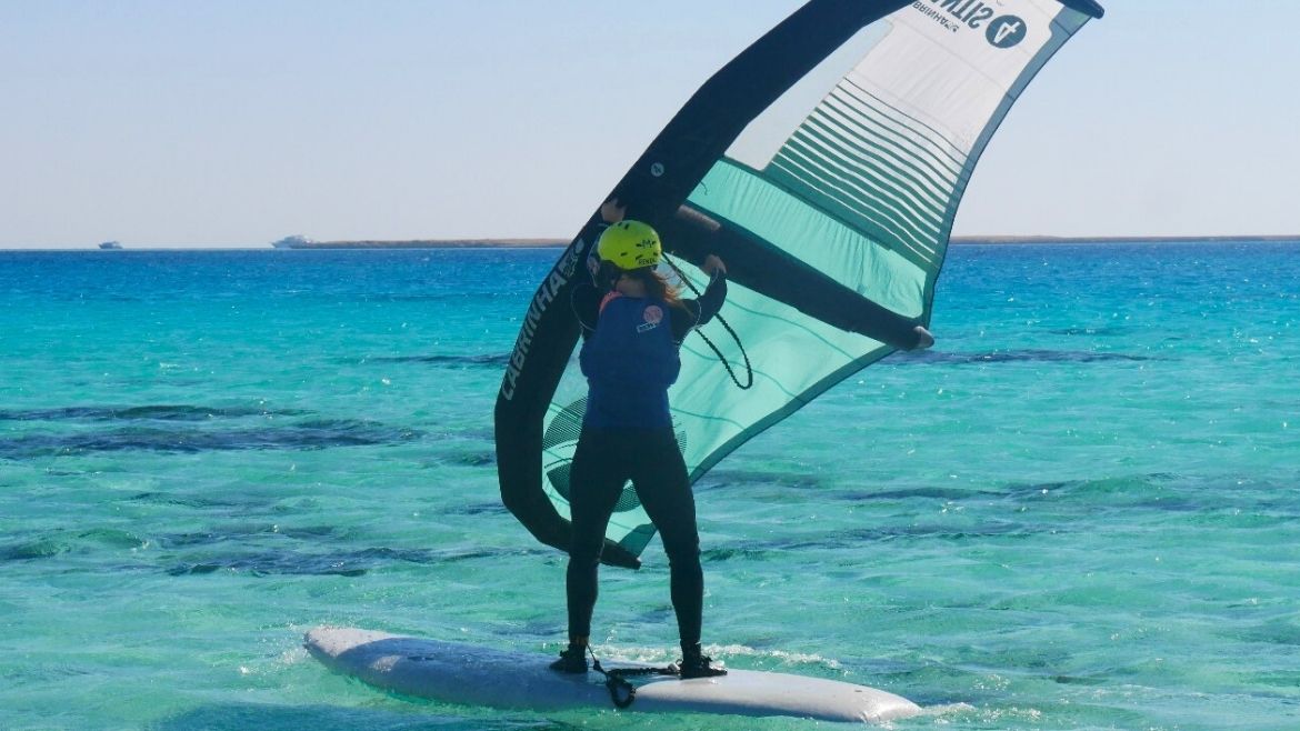 Während der Intensivwochen hast Du jede menge Zeit das Wingen zu lernen