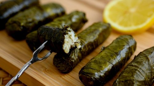 Naxos: Dolmadakia, griechische Spezialität