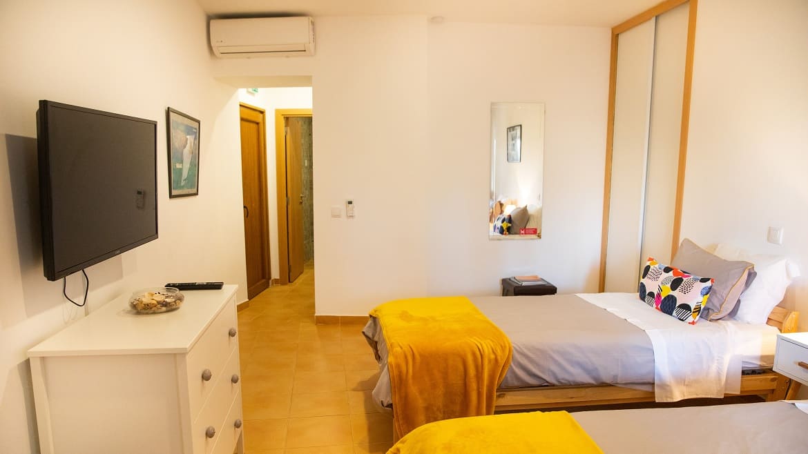 Algarve: Übersicht des Doppelzimmer Algarve: Übersicht des Doppelzimmer