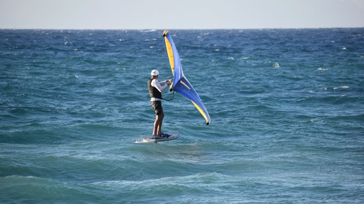 Rhodos-Fanes: Toller Wingfoil Spot