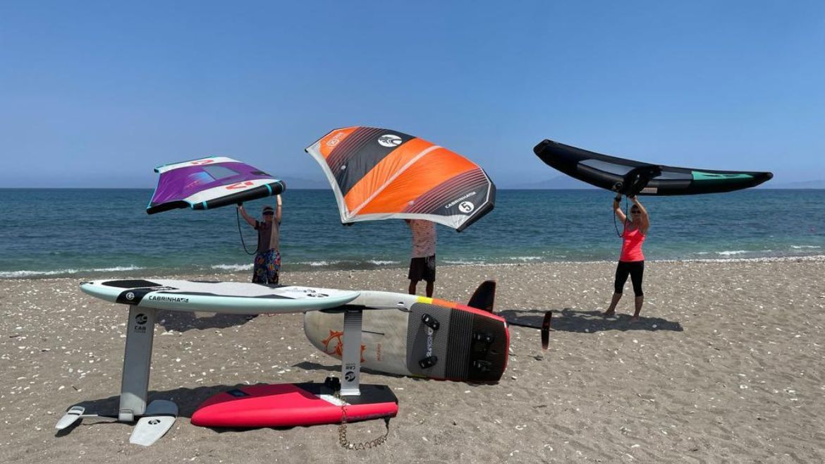 Rhodos Theologos: Ob Wingsurfen oder Foilen, in Theologos möglich