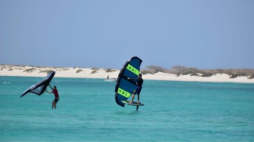 Wingsurfen: Wingsurfen auf Boa Vista