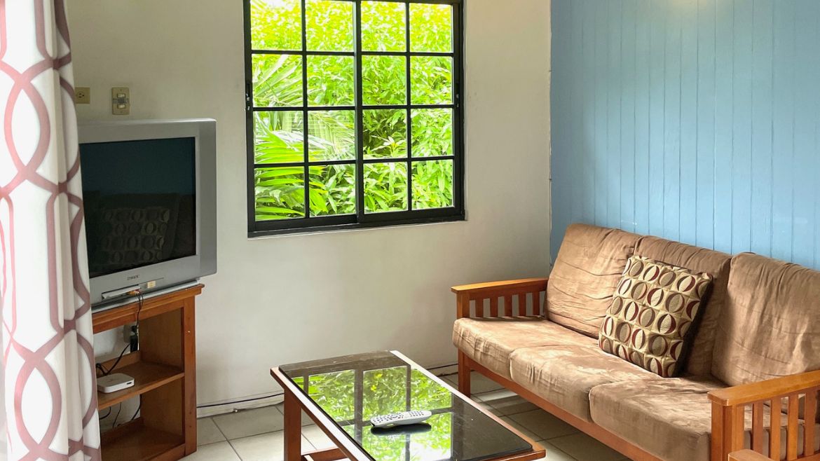 Tobago: Wohnbereich der Appartements II Tobago: Wohnbereich der Appartements II