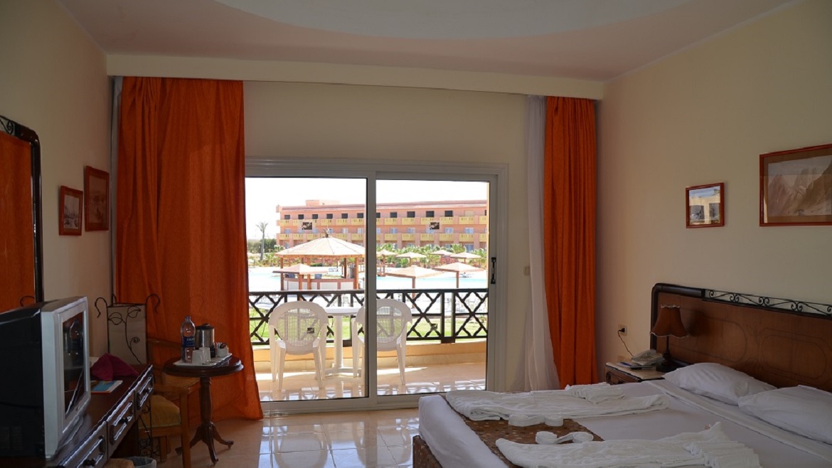 Hamata: Zimmer im Komforthotel