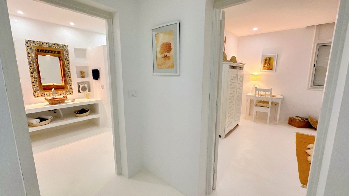 Djerba-Zarzis: Einige Zimmer verfügen über ein Außenbadezimmer Djerba-Zarzis: Einige Zimmer verfügen über ein Außenbadezimmer