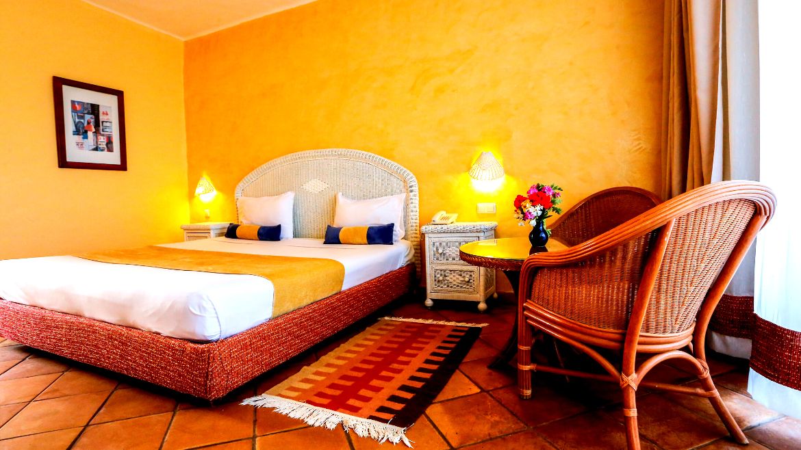 Djerba-Zarzis: Zimmeransicht im Standardzimmer des Komforhotel Zarzis